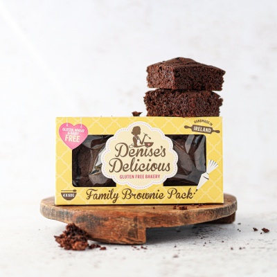 Denise's Delicious Gluten Free Chocolate Brownie Family Pack